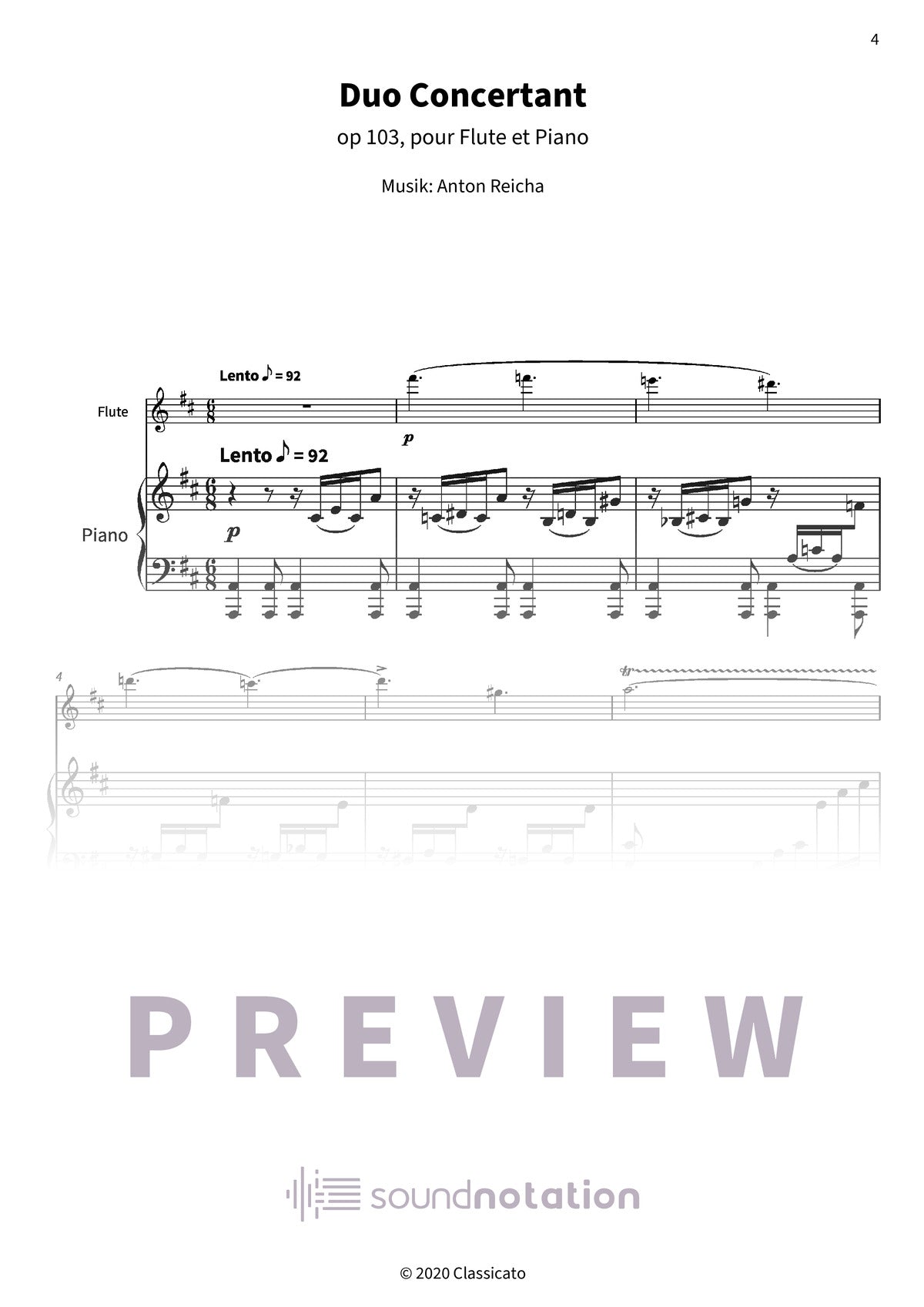 Duo Concertant - Preview Page 1