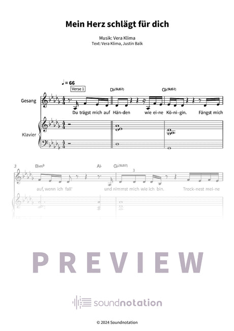 Mein Herz schlägt für dich - Preview Page 1