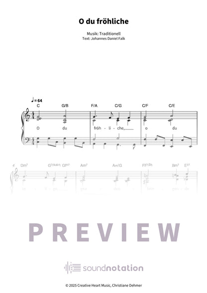 O du fröhliche - Preview Page 1