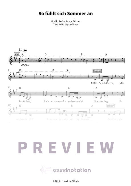 So fühlt sich Sommer an - Preview Page 1