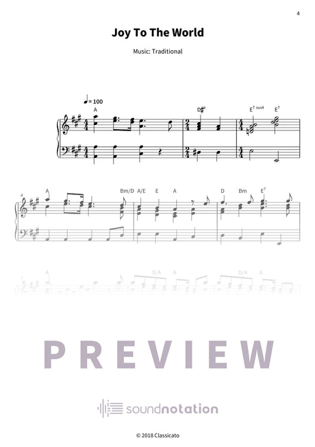 Christmas Songs of Light and Hope - Preview Page 1