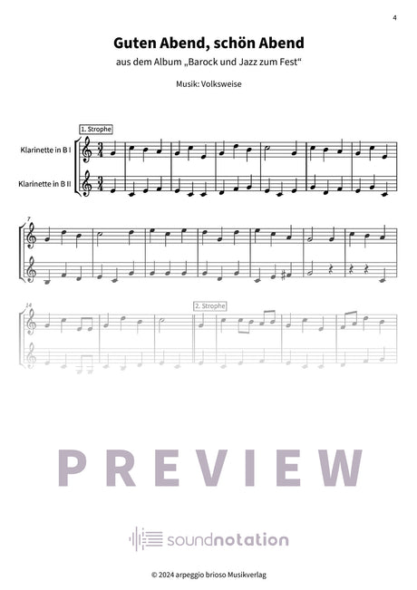 Guten Abend, schön Abend - Preview Page 1