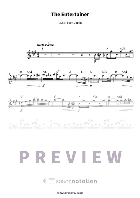 The Entertainer - Preview Page 1