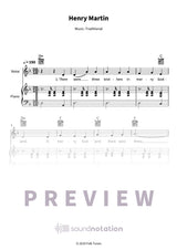 Henry Martin - Preview Page 1