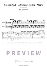 The Four Seasons - Preview Page 1