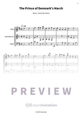 The Prince of Denmark's March - Preview Page 1