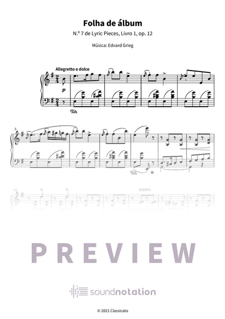 Folha de álbum - Preview Page 1