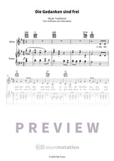 Die Gedanken sind frei - Preview Page 1