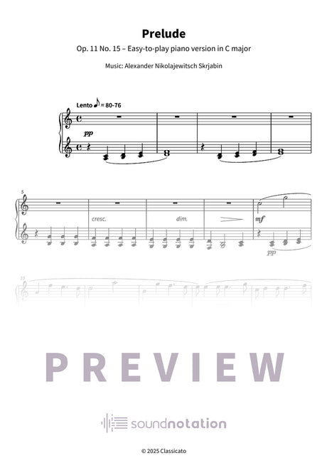 Prelude - Preview Page 1