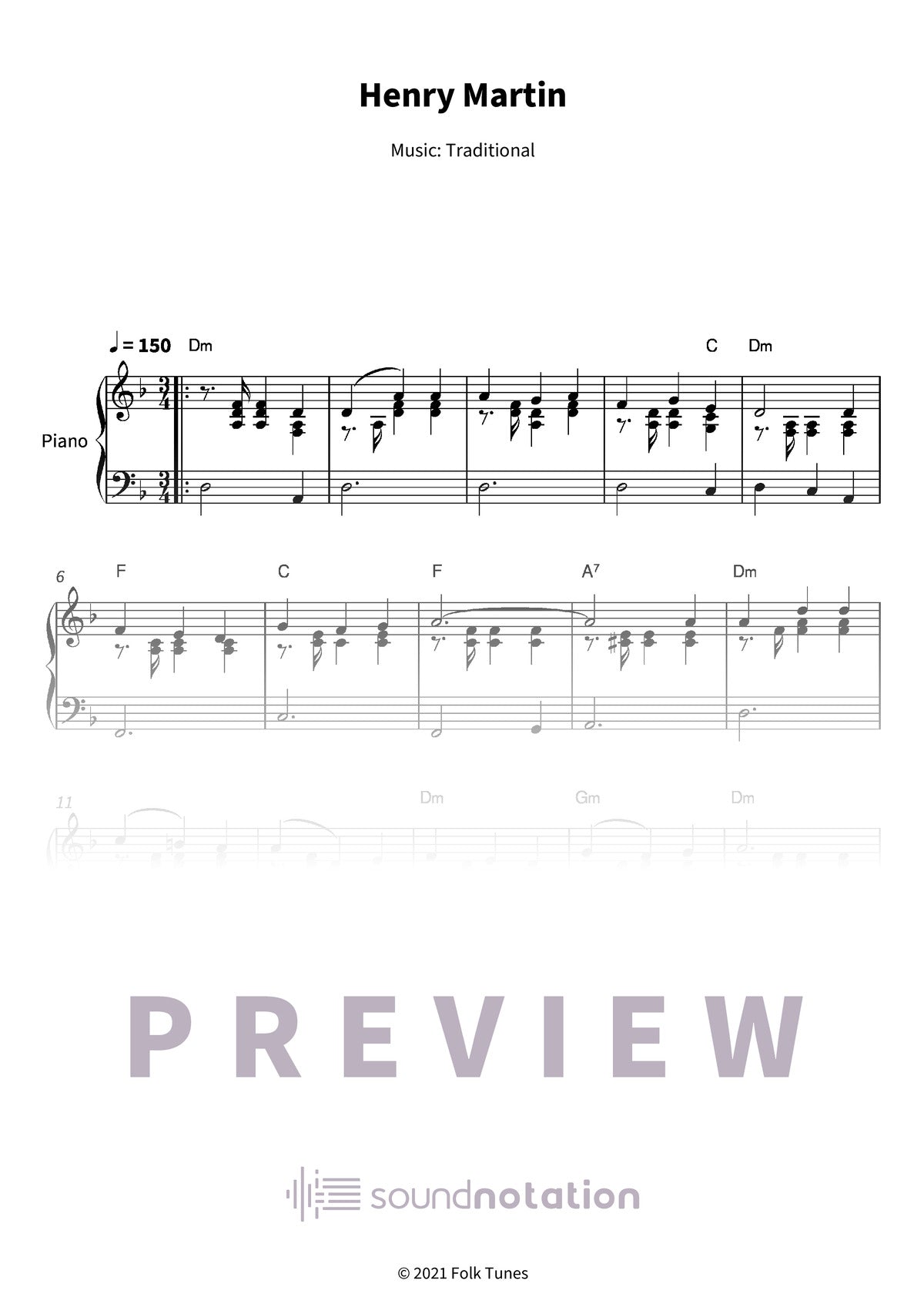 Henry Martin - Preview Page 1