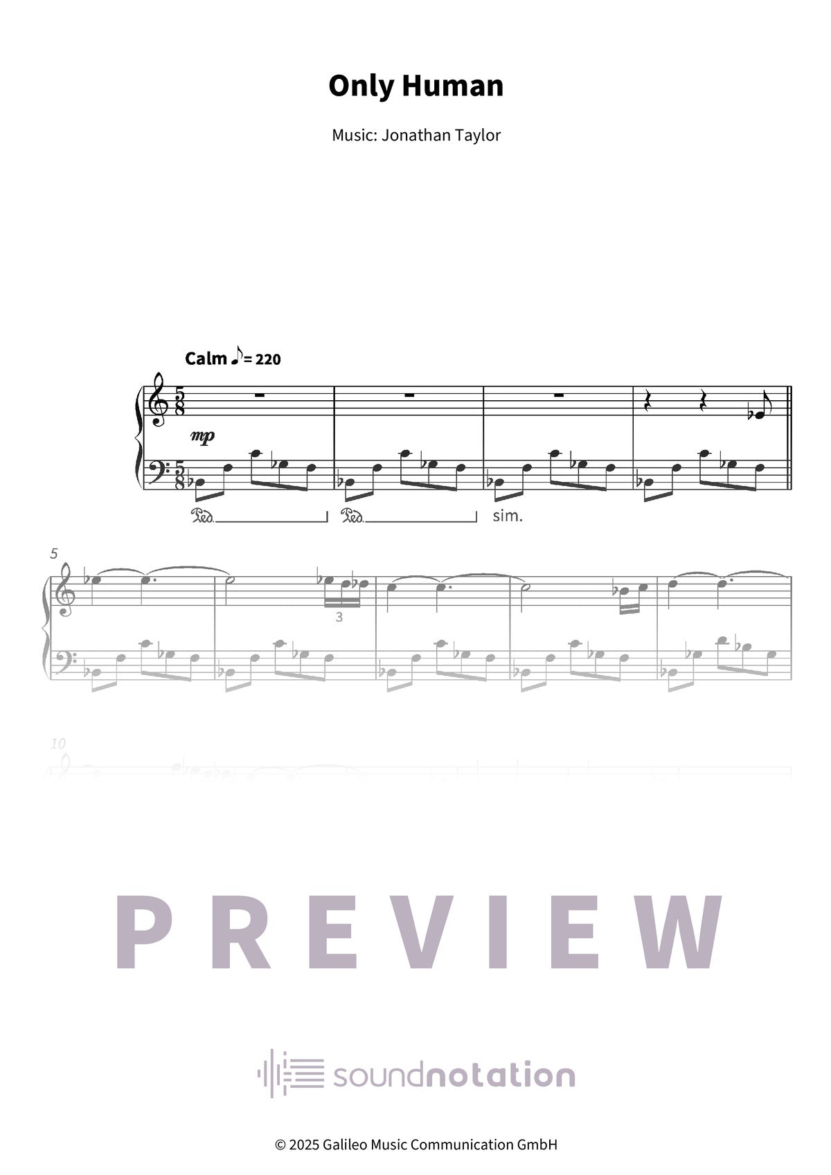 Only Human - Preview Page 1