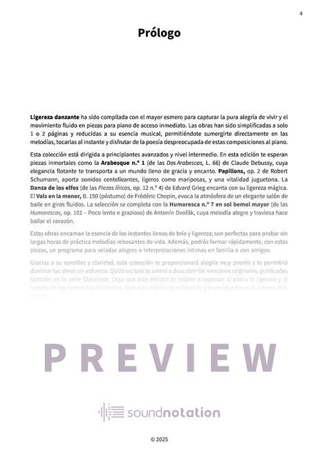 Ligereza danzante - Preview Page 1