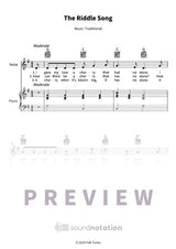 The Riddle Song - Preview Page 1