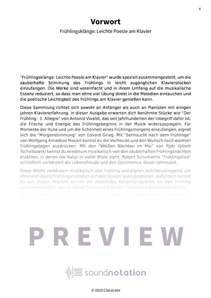 Frühlingsklänge - Preview Page 1