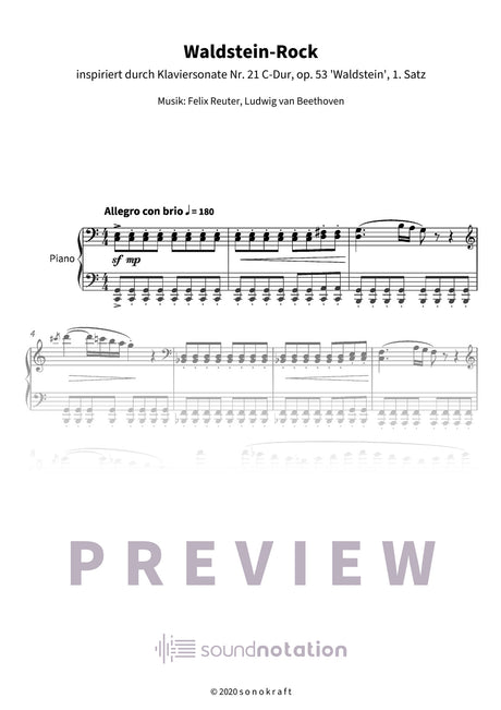 Waldstein-Rock - Preview Page 1