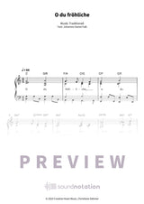 O du fröhliche - Preview Page 1