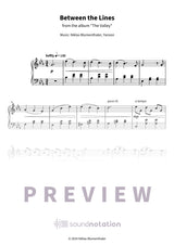 Between the Lines - Preview Page 1