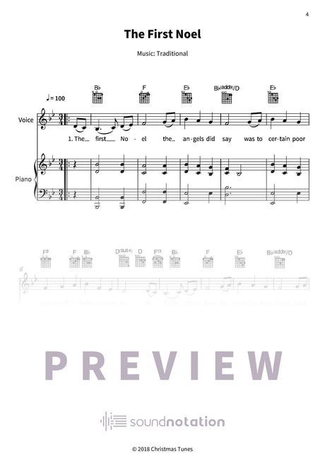 Christmas Songs of Light and Hope - Preview Page 1