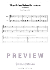 Wie schön leuchtet der Morgenstern - Preview Page 1