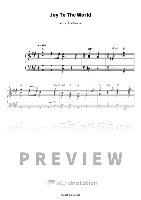 Joy To The World - Preview Page 1