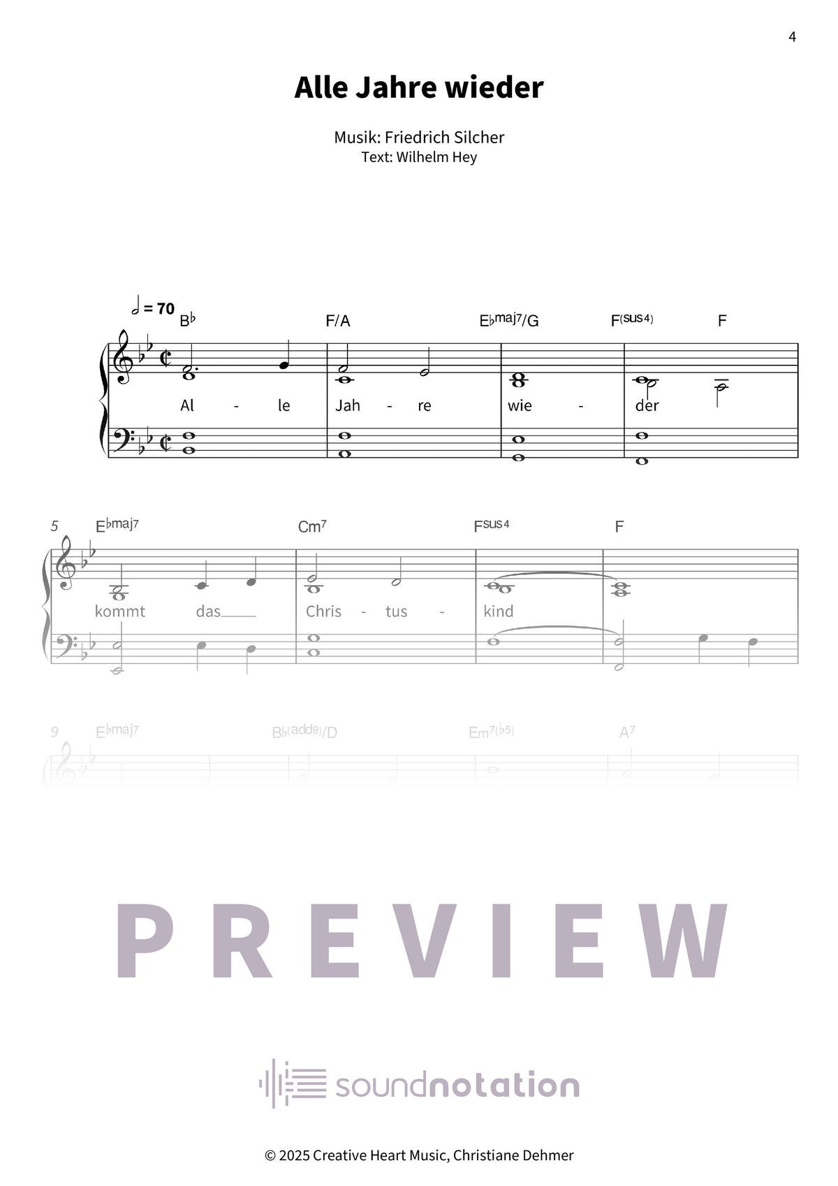 Freue Dich – Deutsche Weihnachtslieder überraschend anders - Preview Page 1