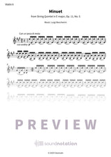 Minuet - Preview Page 1