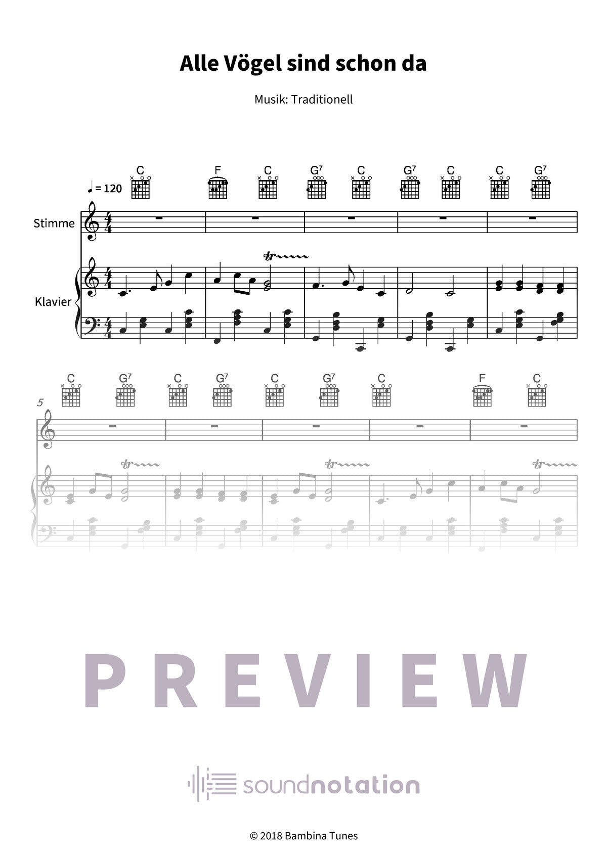 Alle Vögel sind schon da - Preview Page 1