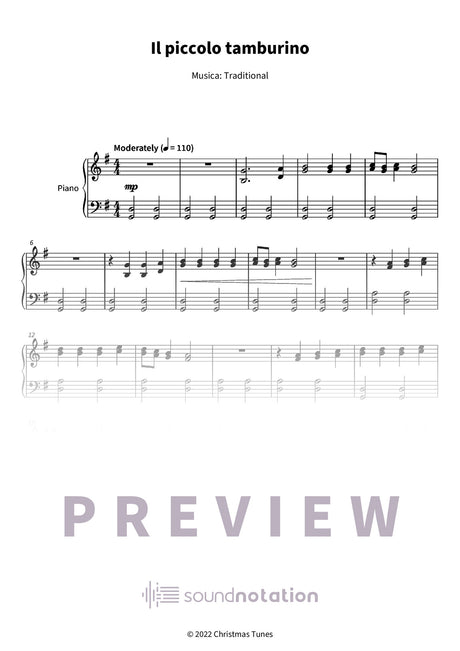 Il piccolo tamburinol - Preview Page 1