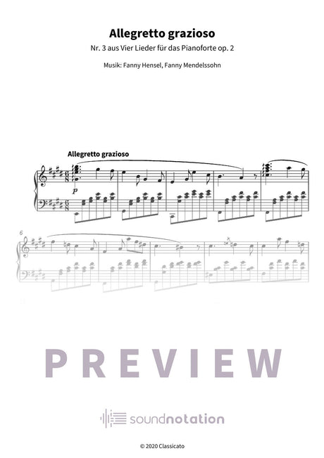 Allegretto grazioso - Preview Page 1