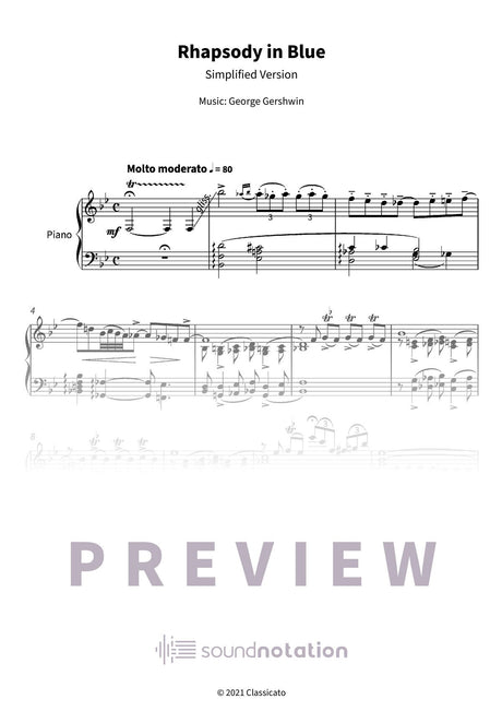 Rhapsody in Blue - Preview Page 1