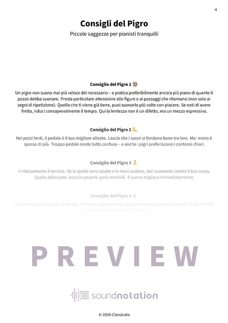 Pezzi lenti per pianisti pigri - Preview Page 1