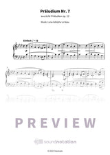 Präludium Nr. 7 - Preview Page 1