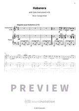 Habanera - Preview Page 1