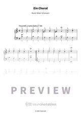 Ein Choral - Preview Page 1