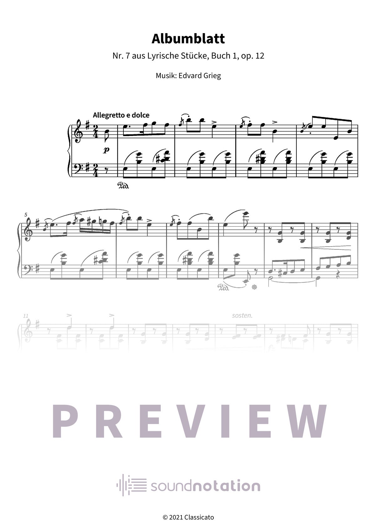 Albumblatt - Preview Page 1