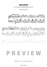 Albumblatt - Preview Page 1