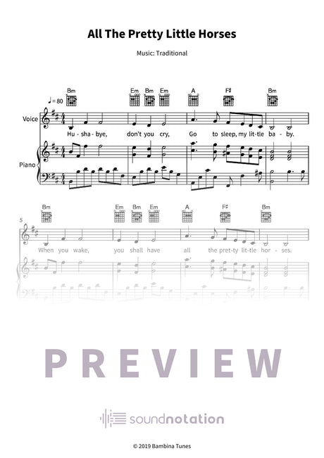 All The Pretty Little Horses - Preview Page 1
