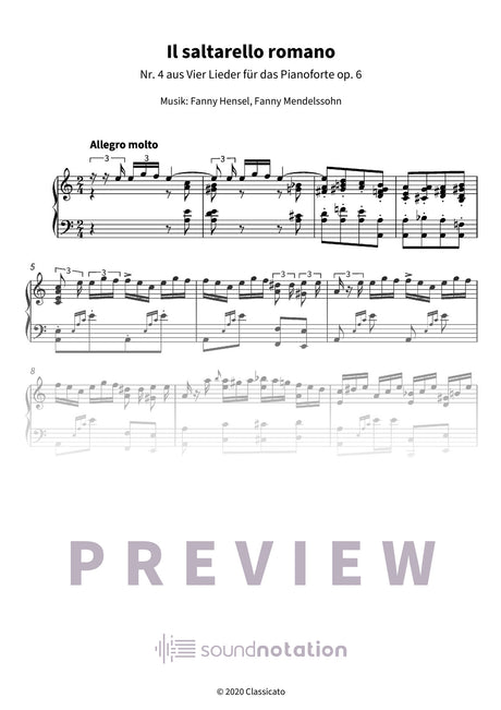 Il saltarello romano - Preview Page 1