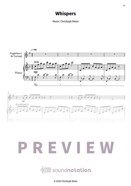 Ten Gentle Melodies For Weddings, Church And Other Occasions - Preview Page 1