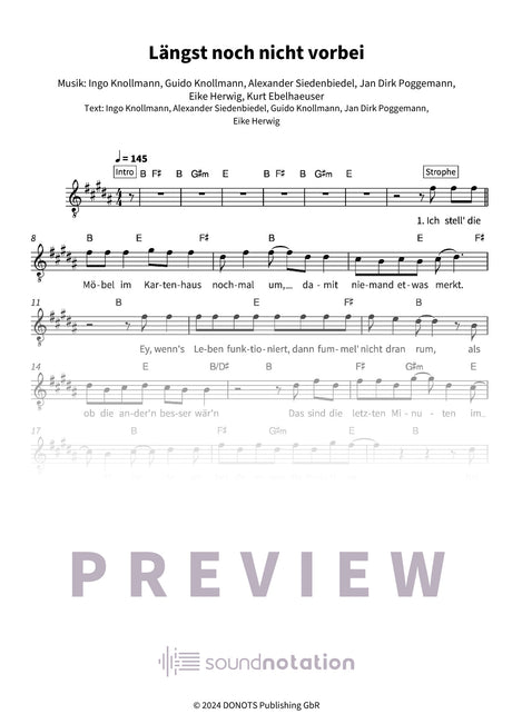 Längst noch nicht vorbei - Preview Page 1