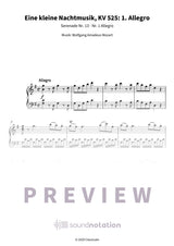 Eine kleine Nachtmusik - Preview Page 1