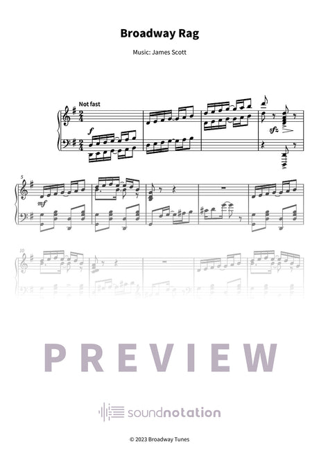 Broadway Rag - Preview Page 1