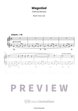 Wiegenlied - Preview Page 1