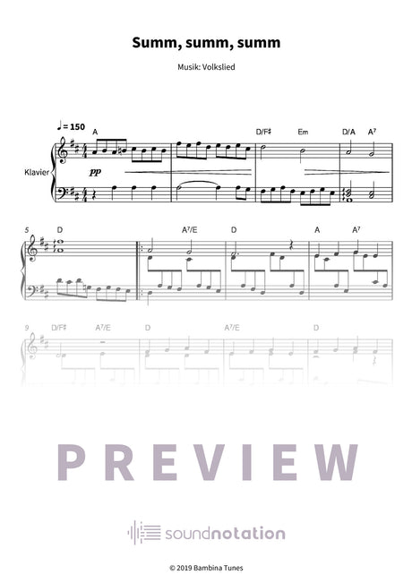 Summ, summ, summ - Preview Page 1