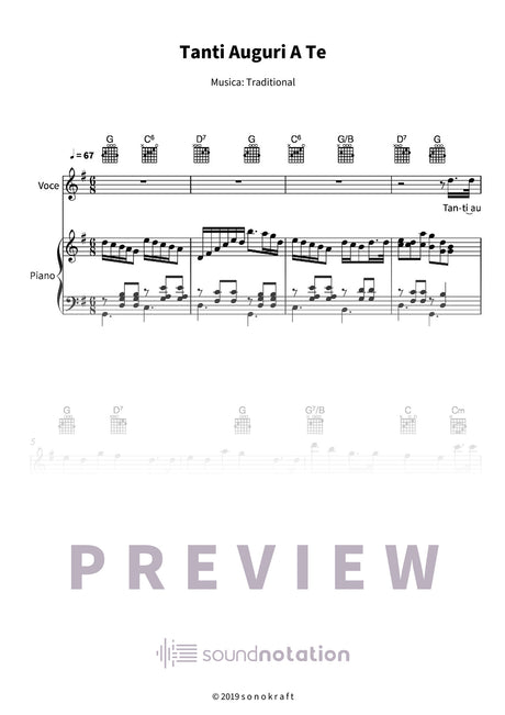 Tanti Auguri A Te - Preview Page 1