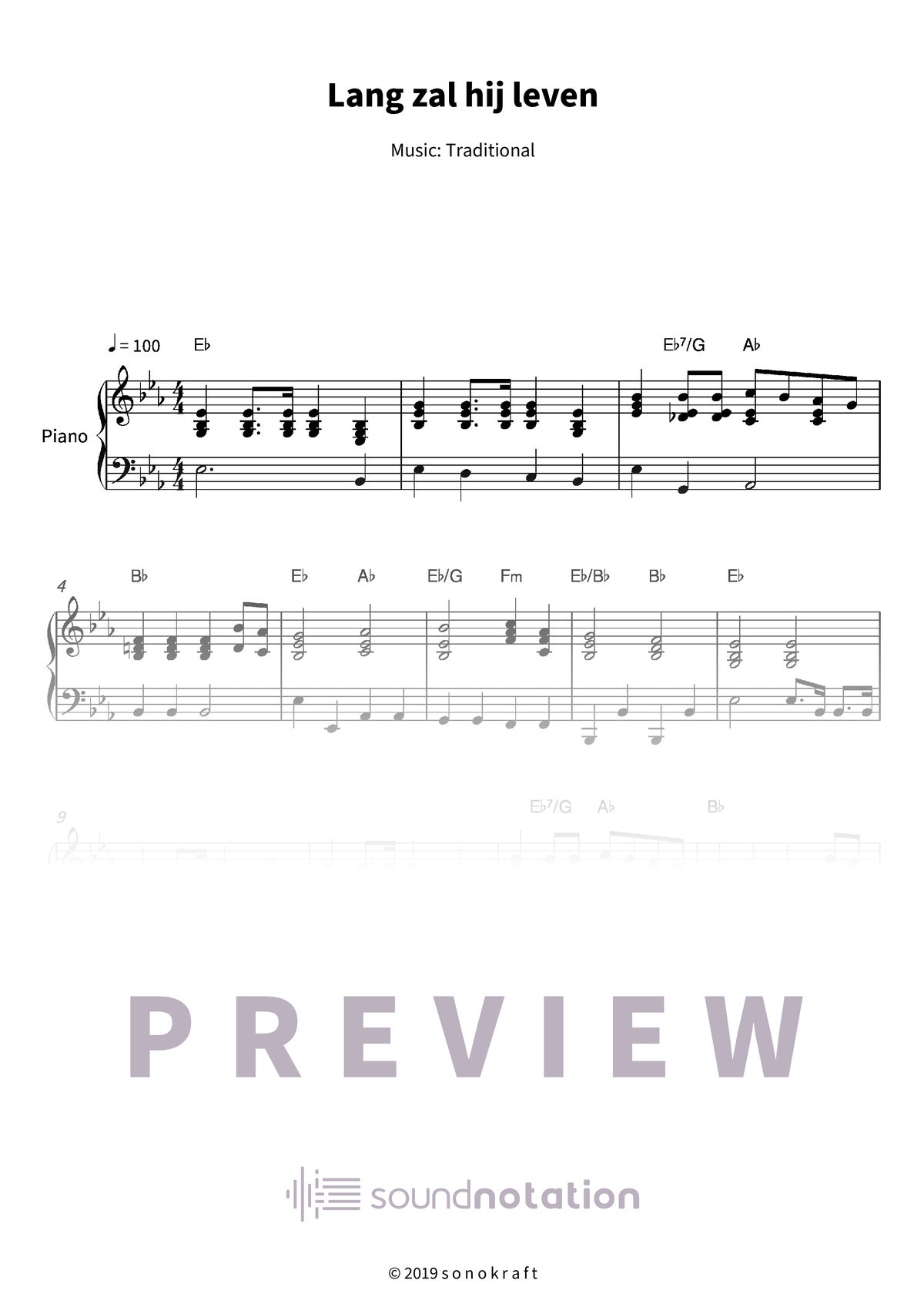Lang zal hij leven - Preview Page 1
