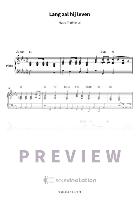 Lang zal hij leven - Preview Page 1