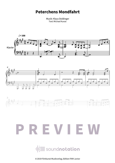 Peterchens Mondfahrt - Preview Page 1