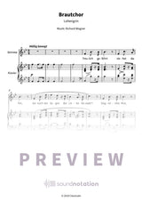 Brautchor - Preview Page 1