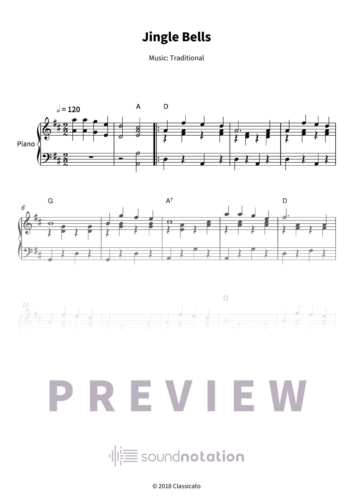 Jingle Bells - Preview Page 1